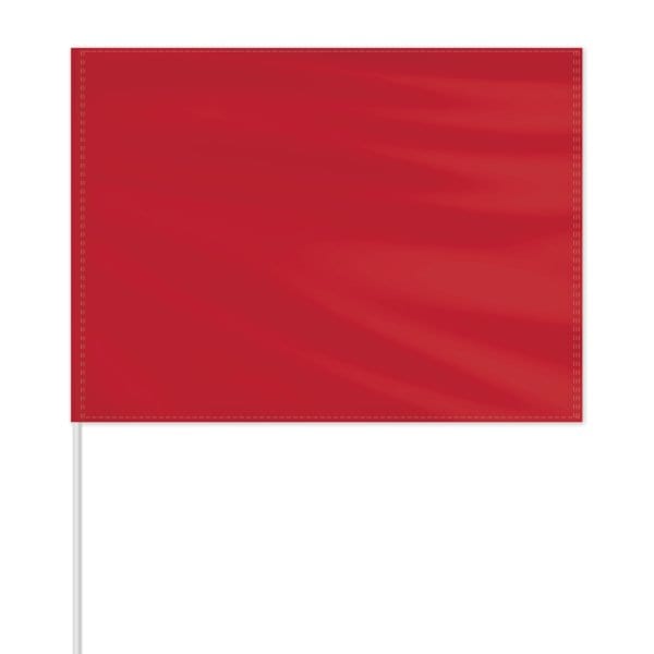 Solid Color Field Flag - Canada Red